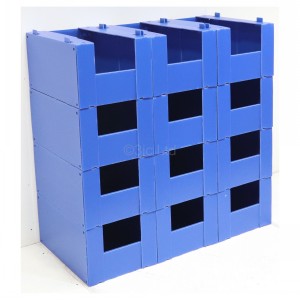 Correx Type Stacking Pick Boxes 600 x 400 x 300mm